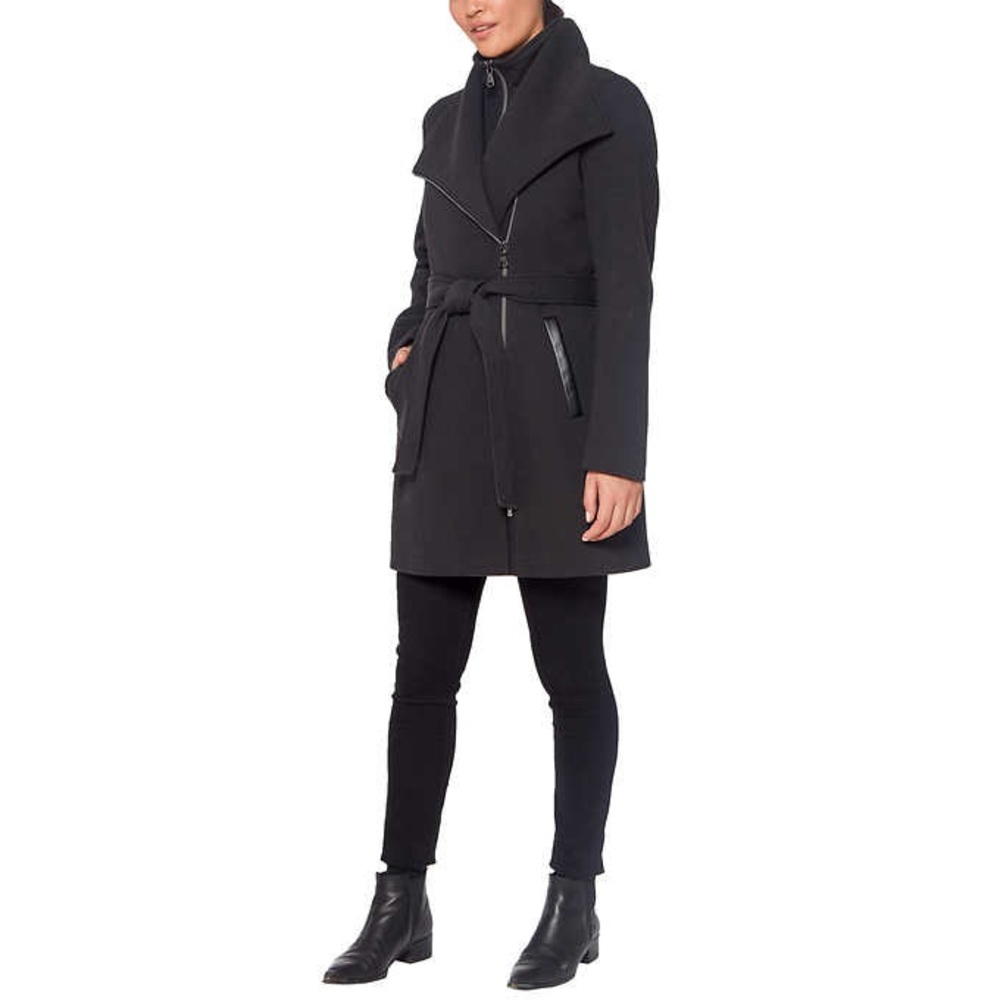 Two By Vince Camuto Women’s Belted Knit Wrap Jacket